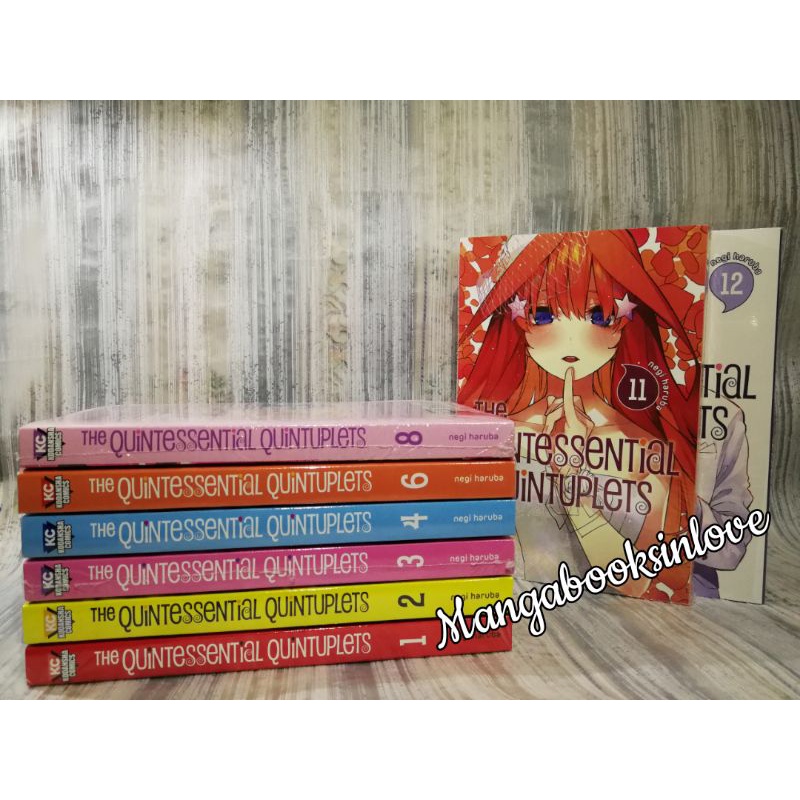 Quintessential Quintuplets Manga English, COMPLETE SET