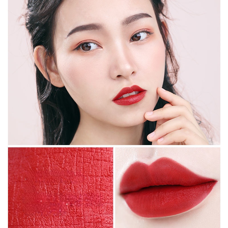 Sexy Orange Red Velvet Matte Liquid Lipsticks Waterproof Long Lasting ...