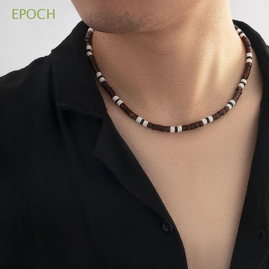 EPOCH Fashion Male Necklace Creative Minimalist Soft Pottery Piece