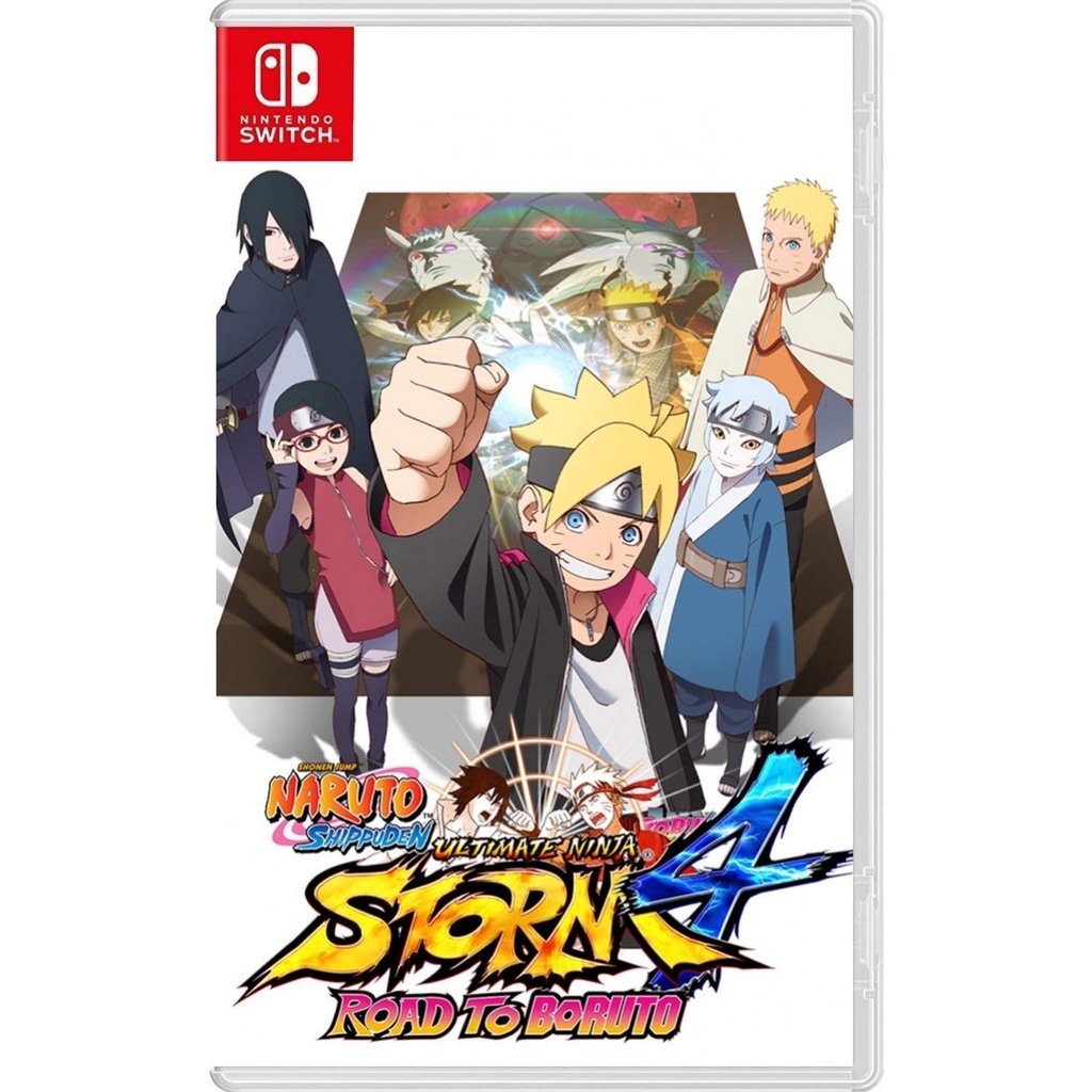 Nintendo Switch game Naruto Shippuden Ultimate Ninja Storm 4 Road to Boruto