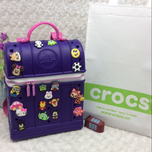 Crocs hotsell girl backpack