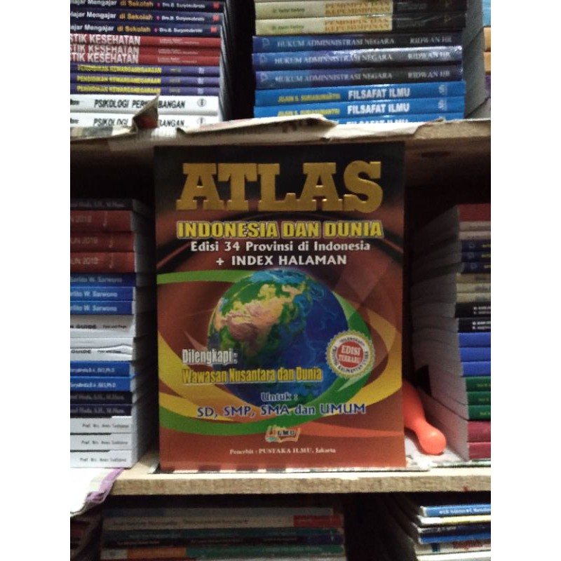 Indonesian atlas Book And World (Large) | Shopee Philippines