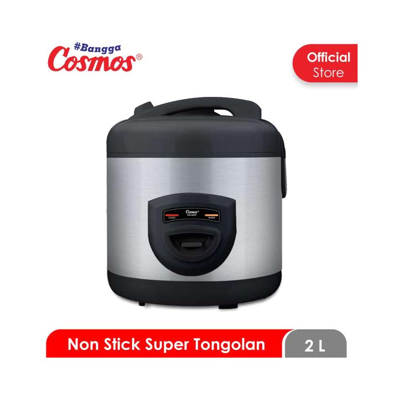 Magic com Rice cooker warmer 2 Liter COSMOS CRJ8229 BSS (Free Buble ...