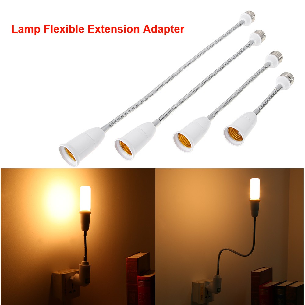 E27 LED Light Bulb Holder Flexible Adapter Converter Socket | Shopee ...