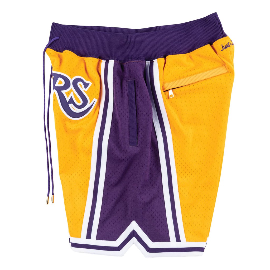 Just Don 1997 Los Angeles Lakers Short (Blue) – Corporate