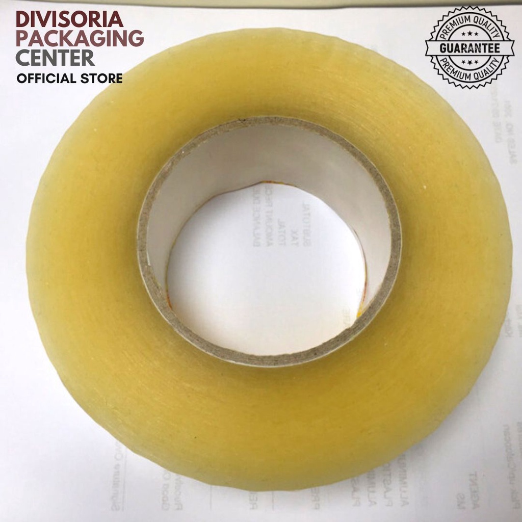Packaging Tape 200 Meters [ Clear Tan ] Kingtape Brand / HighQuality