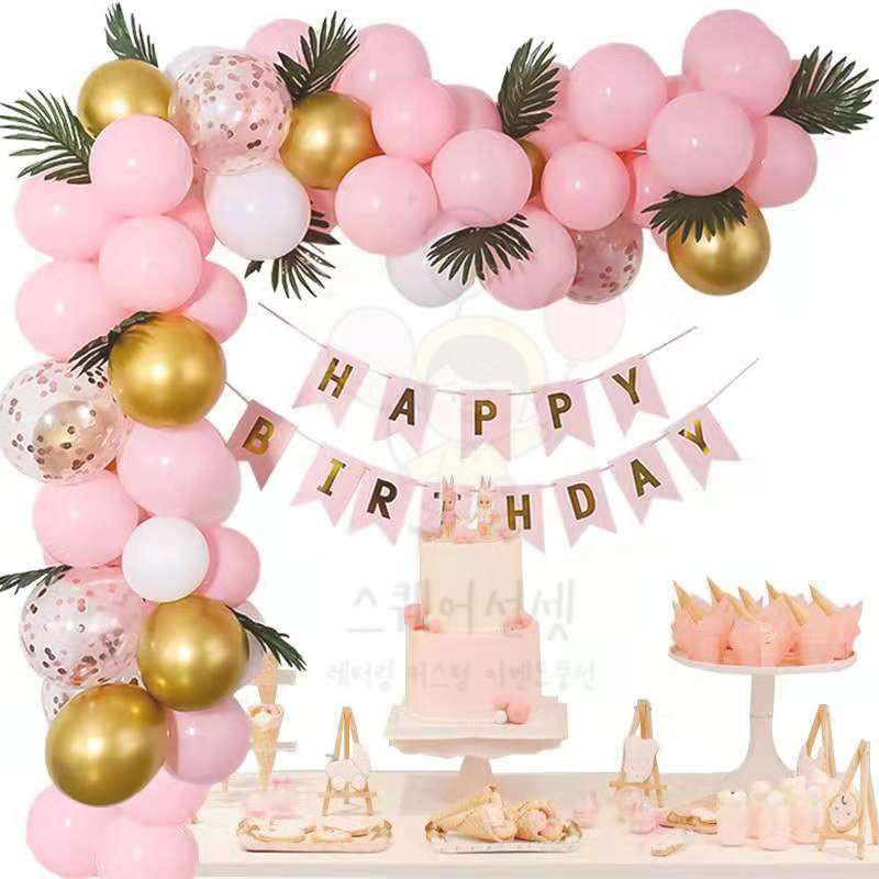 48pcs-set-macaron-latex-balloon-garland-kit-bronzing-fishtail-birthday