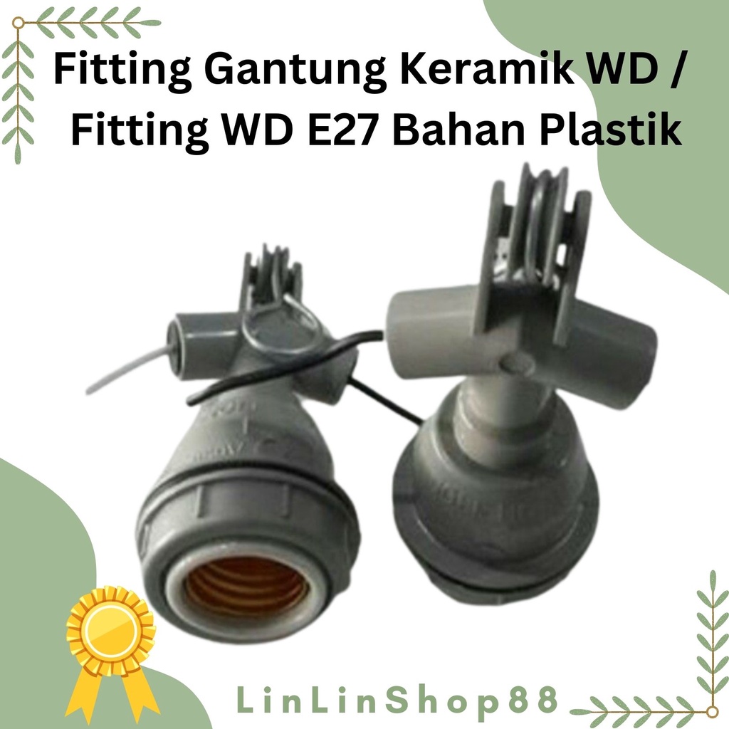 WD Ceramic Hanging Fitting WD E27 Plastic Fitting | Shopee Philippines
