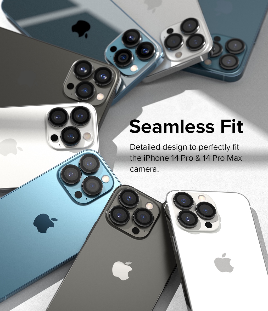 Ringke Camera Lens Frame Glass for Apple iPhone 14 Pro / 14 Pro Max ...