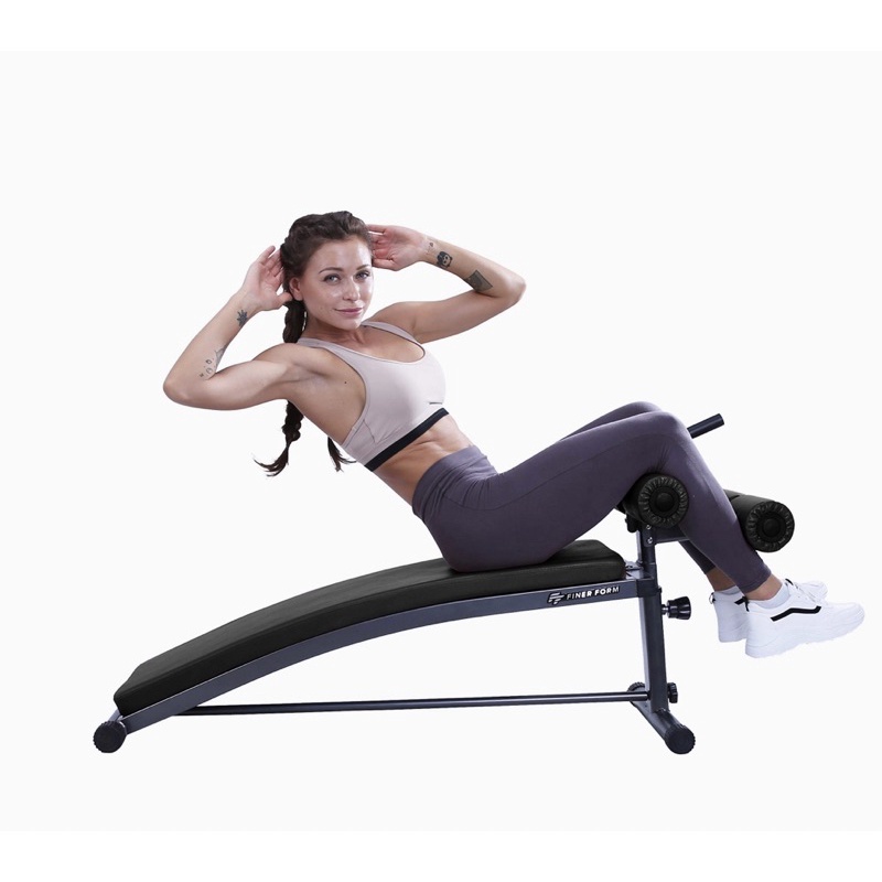  Finer Form Sit Up Bench with Reverse Crunch Handle