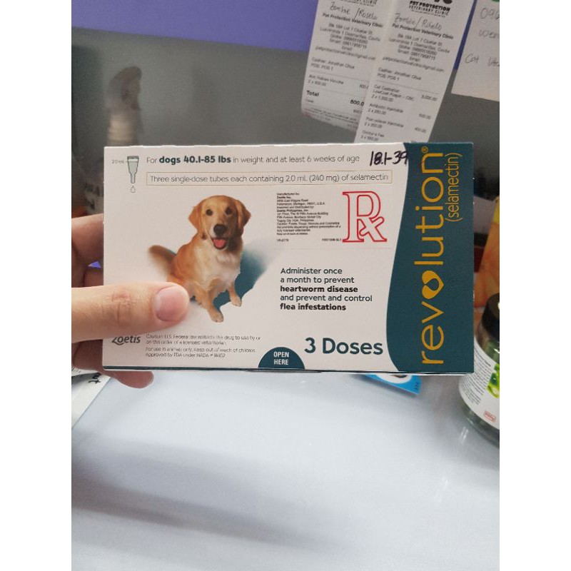 revolution (selamectin) for dogs all sizes Shopee Philippines