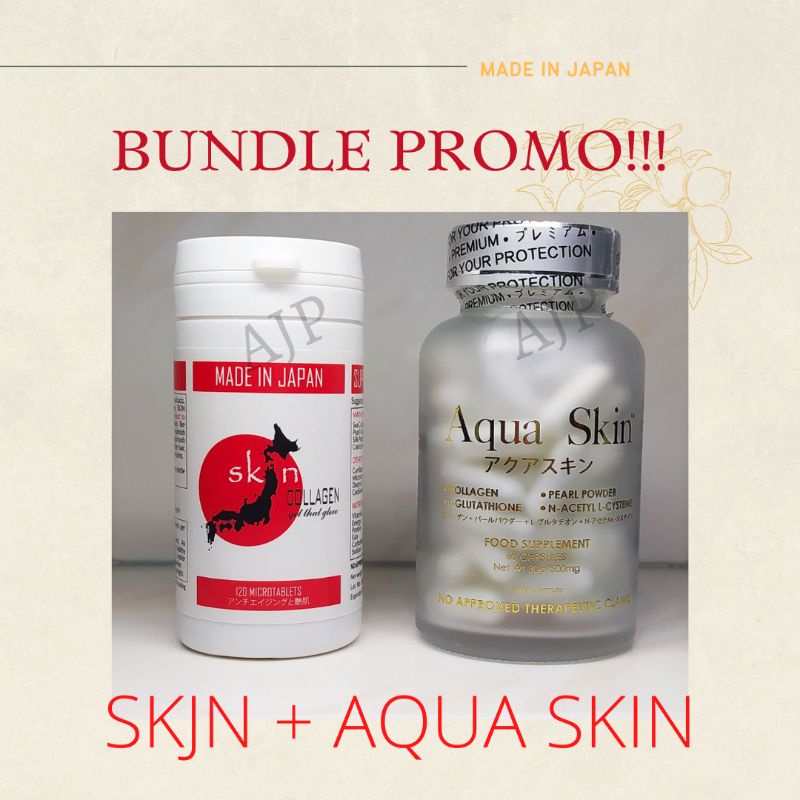 AQUA SKIN GLUTATHIONE & SKJN COLLAGEN | Shopee Philippines