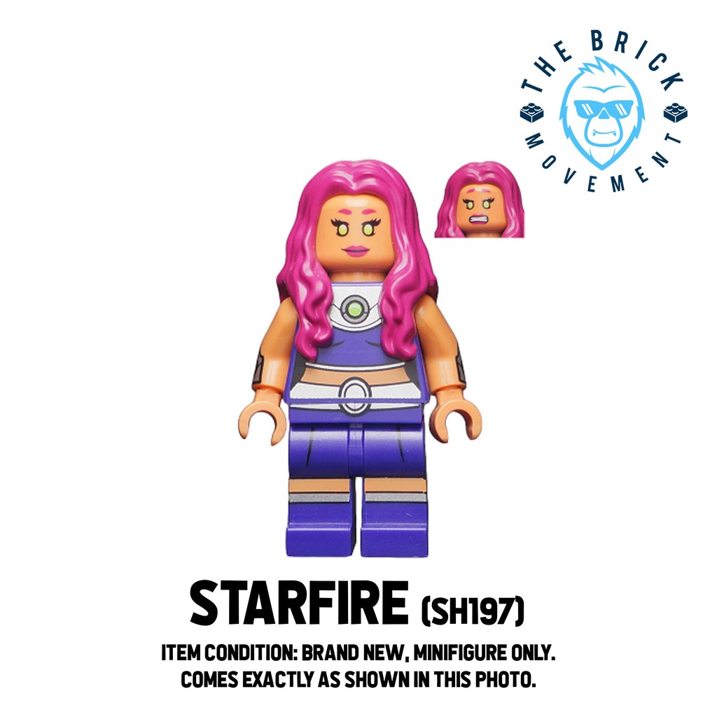 LEGO DC Starfire Minifigure Shopee Philippines