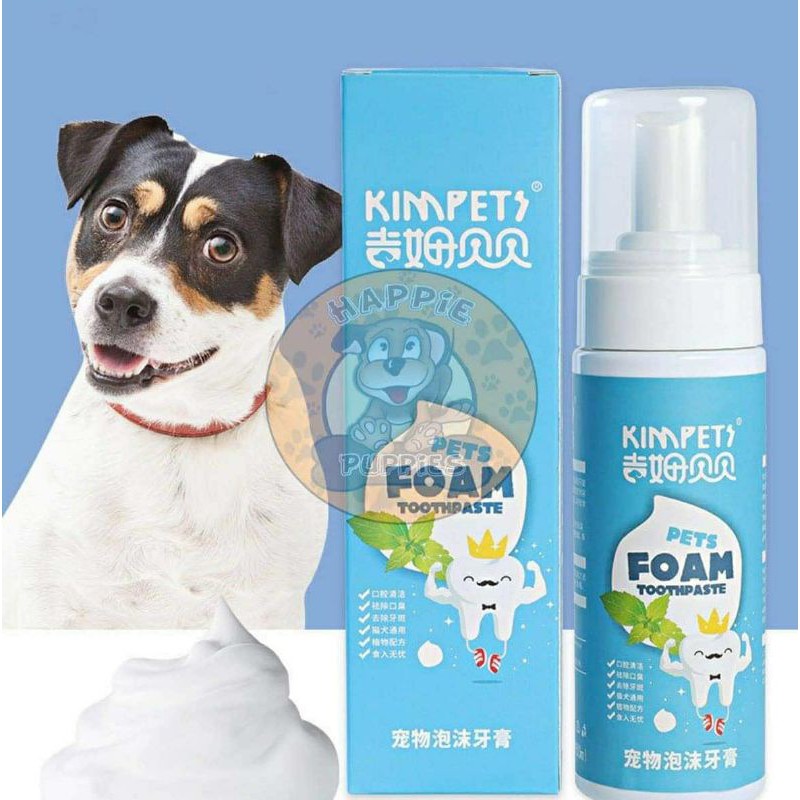 Foaming dog toothpaste best sale