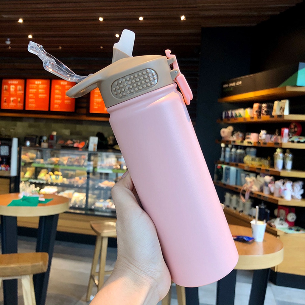 Tyeso Vacuum Insulated Bottle Tumbler Portable Stainless Steel Sport