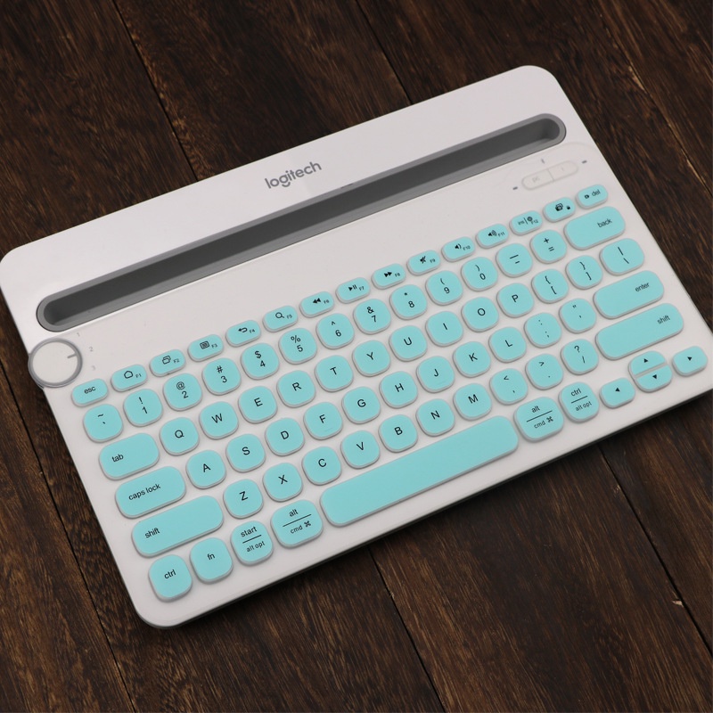 Silicone Desktop Computer Keyboard Cover Slim Skin Cover for Logitech