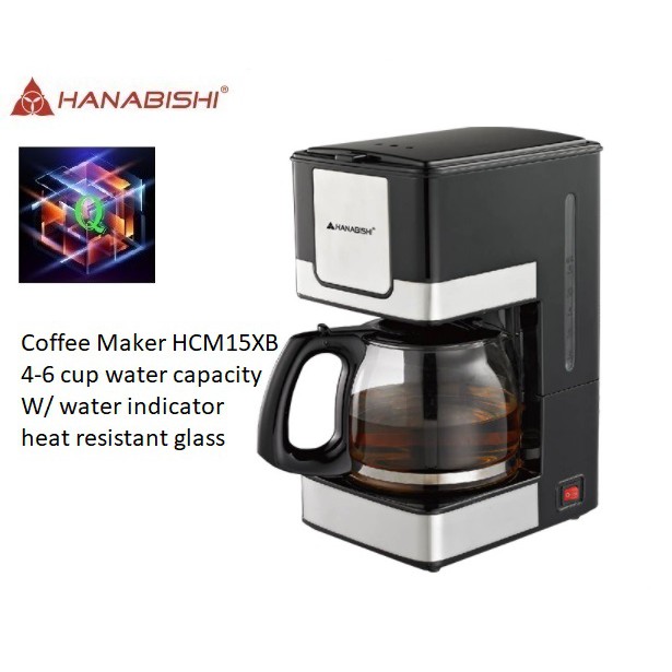 hanabishi coffee maker 4 6 cups price