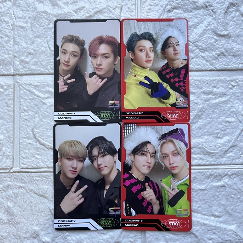 Set of 4] RESTOCKED Stray Kids - Oddinary Unit Photocards | Shopee