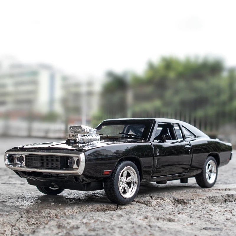 1:32 Dodge Charger 1970 Challenger Alloy Car Models Kids Toys for