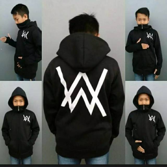 Alan Walker Mask Jacket Children s Jacket Shopee Philippines