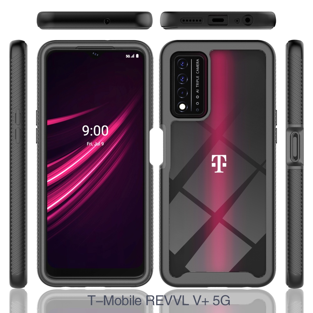 Full Body Front Back Protective Casing For TMobile REVVL V+ 5G Revvl 4