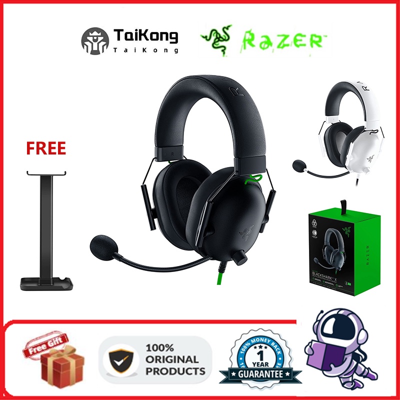 Razer BlackShark V2 X V2 Headset Gaming Headset 7.1 Surround Sound USB Sound Card Shopee Philippines