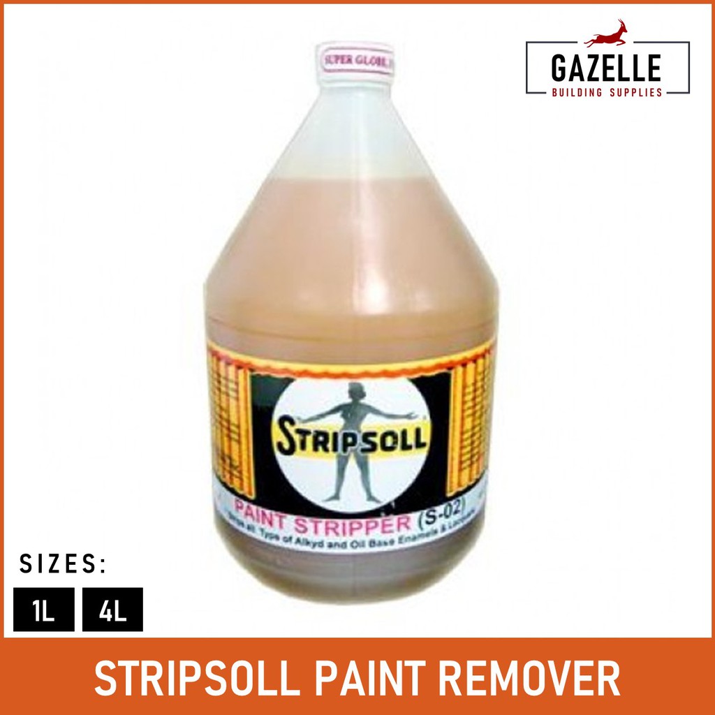 Stripsol Paint Remover 1L / 4L Shopee Philippines