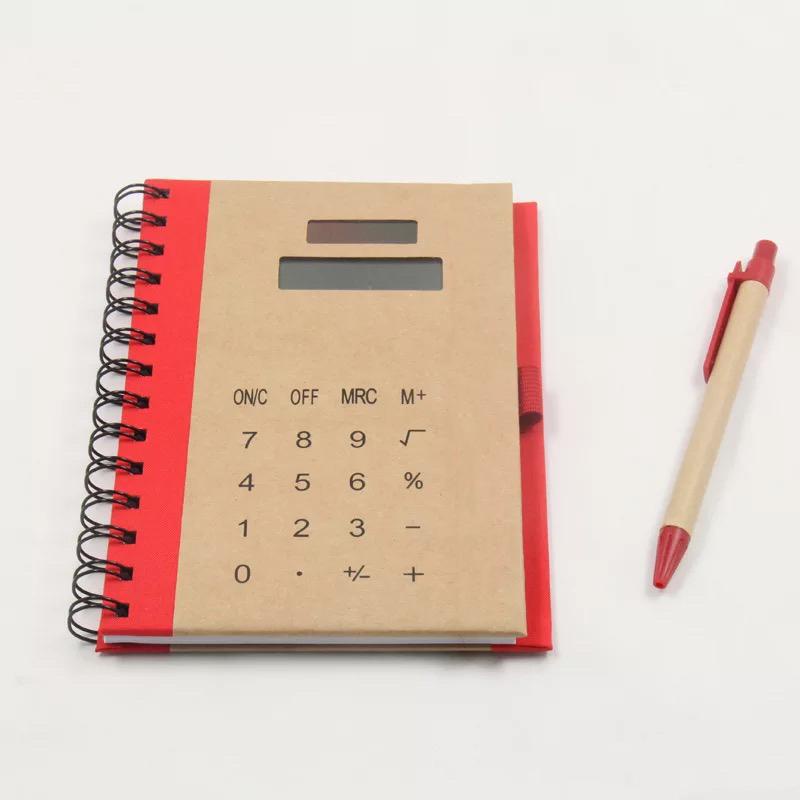 De2 Solar Notebook with Calculator | Shopee Philippines