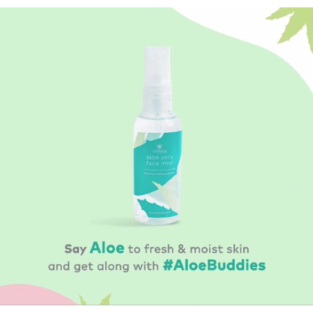 Emina ALOE VERA FACE MIST 60ML Shopee Philippines