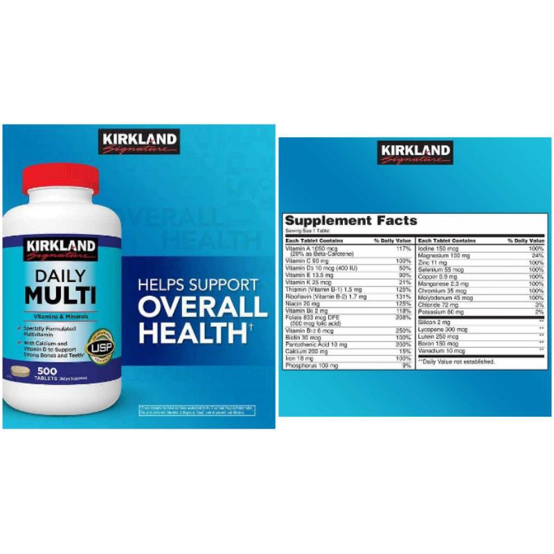 Kirkland Multivitamins Shopee Philippines