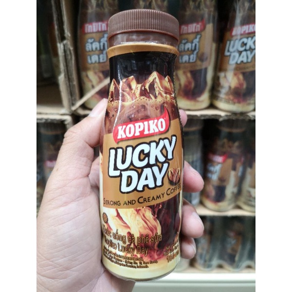 KOPIKO LUCKY DAY MILK COFFEE 180mL Original Kopiko78 | Shopee Philippines