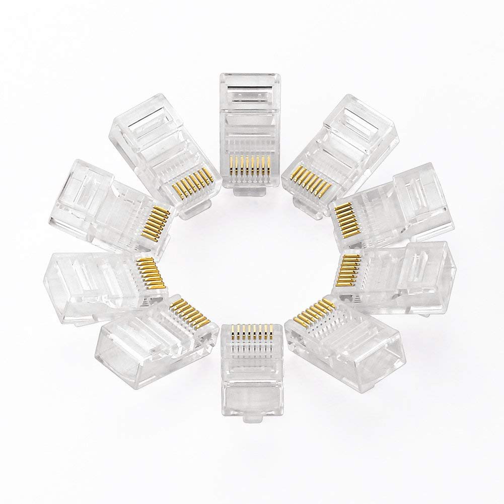 AD-Link (RJ6C1H) (RJ6C1K) CAT6 RJ45 Connector Clear Classic | Shopee ...