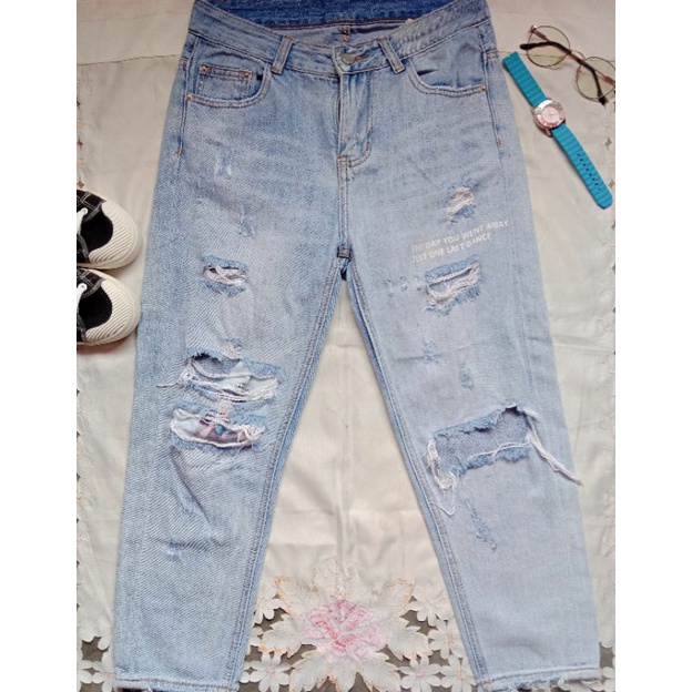 FADED JEANS/BAGGY JEANS/RIPPED JEANS (PRE LOVED/THRIFT) | Shopee ...