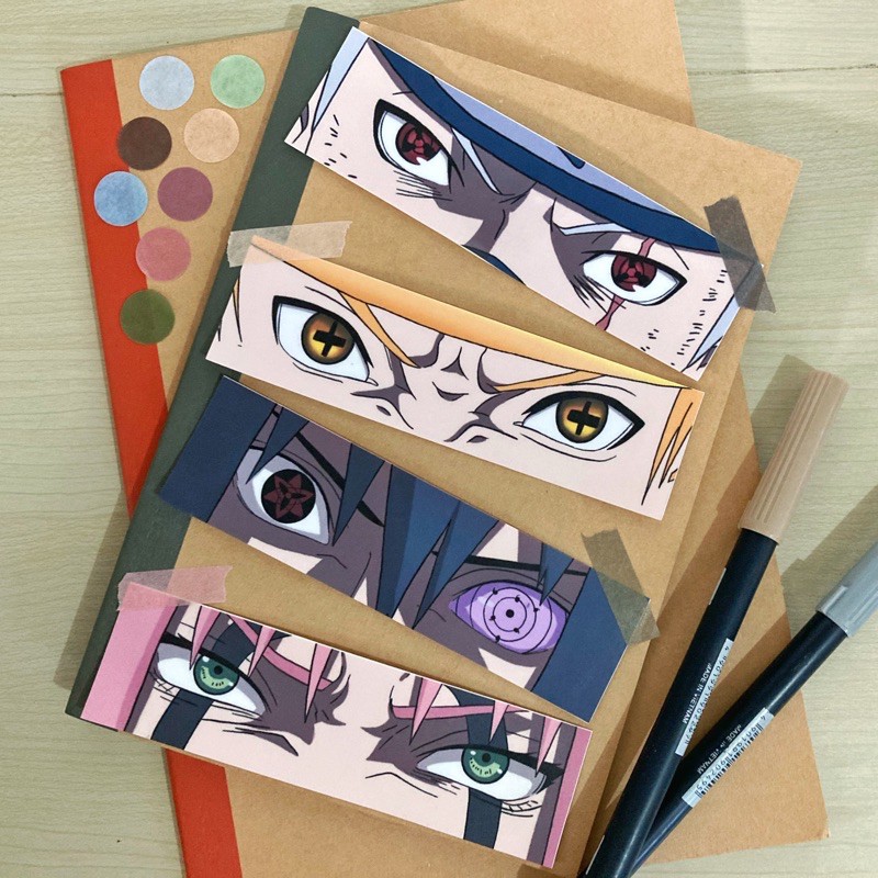 Naruto Anime Jutsu's Die Cut Stickers Shopee Philippines