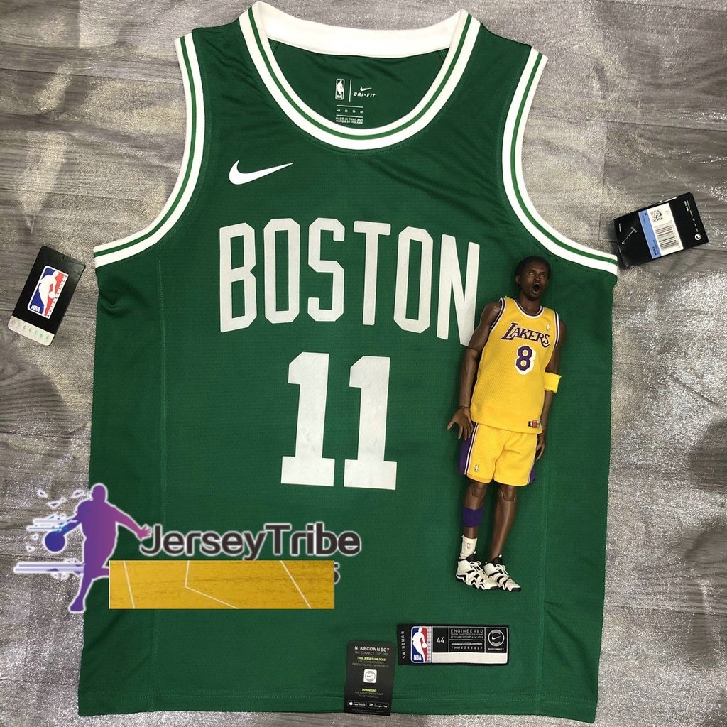 NBA Basketball Men s Jersey Boston Celtics 11 Kyrie Irving Jerseys Green