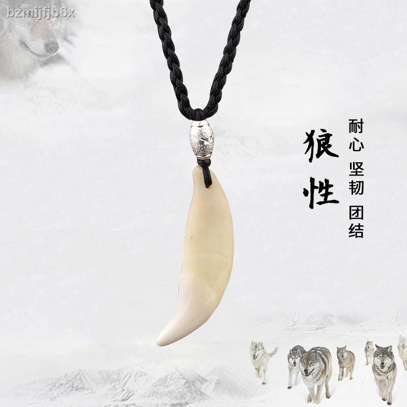 Dog hot sale tooth pendant