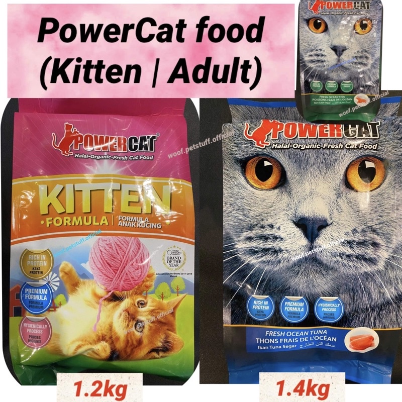 Power Cat Food for Kitten Adult Cats Retail or Original