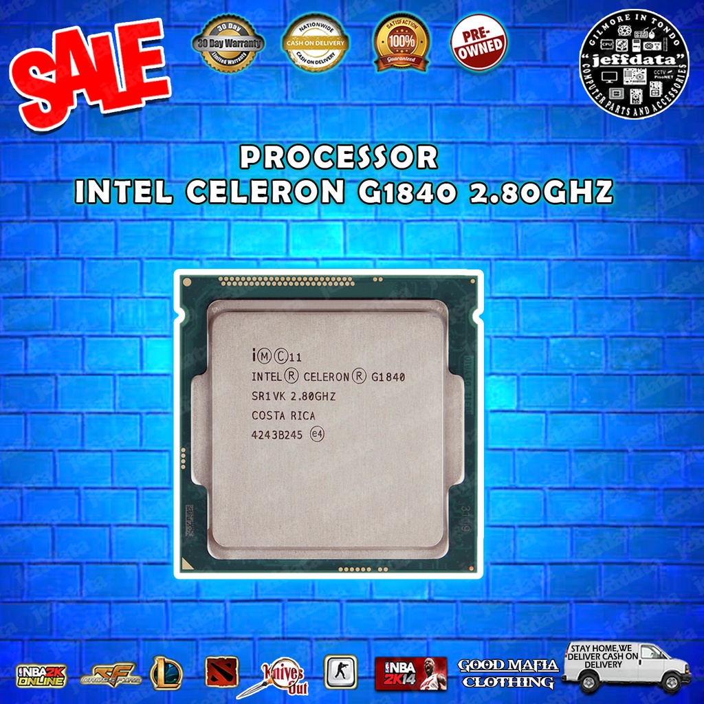 Processor Intel Celeron G1840 4th gen Socket 1150 Procie for desktop ...