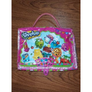 Shopkins Toy Carry Case Tri-Fold Storage Organizer - 6 Internal Storage  Compartments 