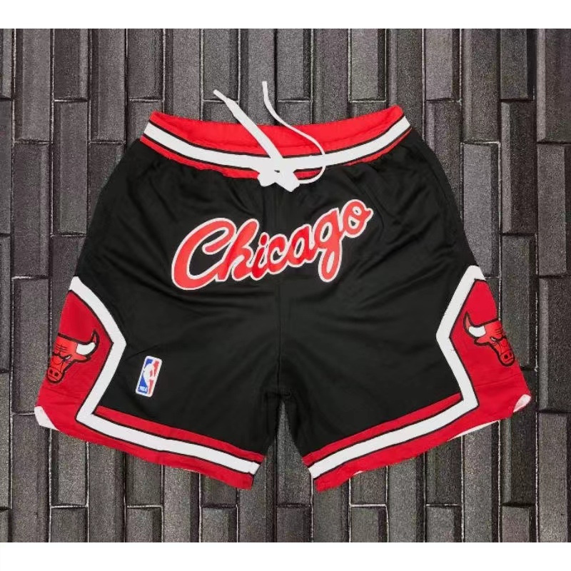 NBA Chicaco Bulls jersey shorts basketball shorts