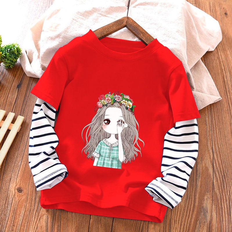 Baby Girl Clothes Kids Long Sleeve T-shirt Baby Boy Clothes Kids Toddler  Tops Shirts Fashion Long Sleeve Top Baby Shirts