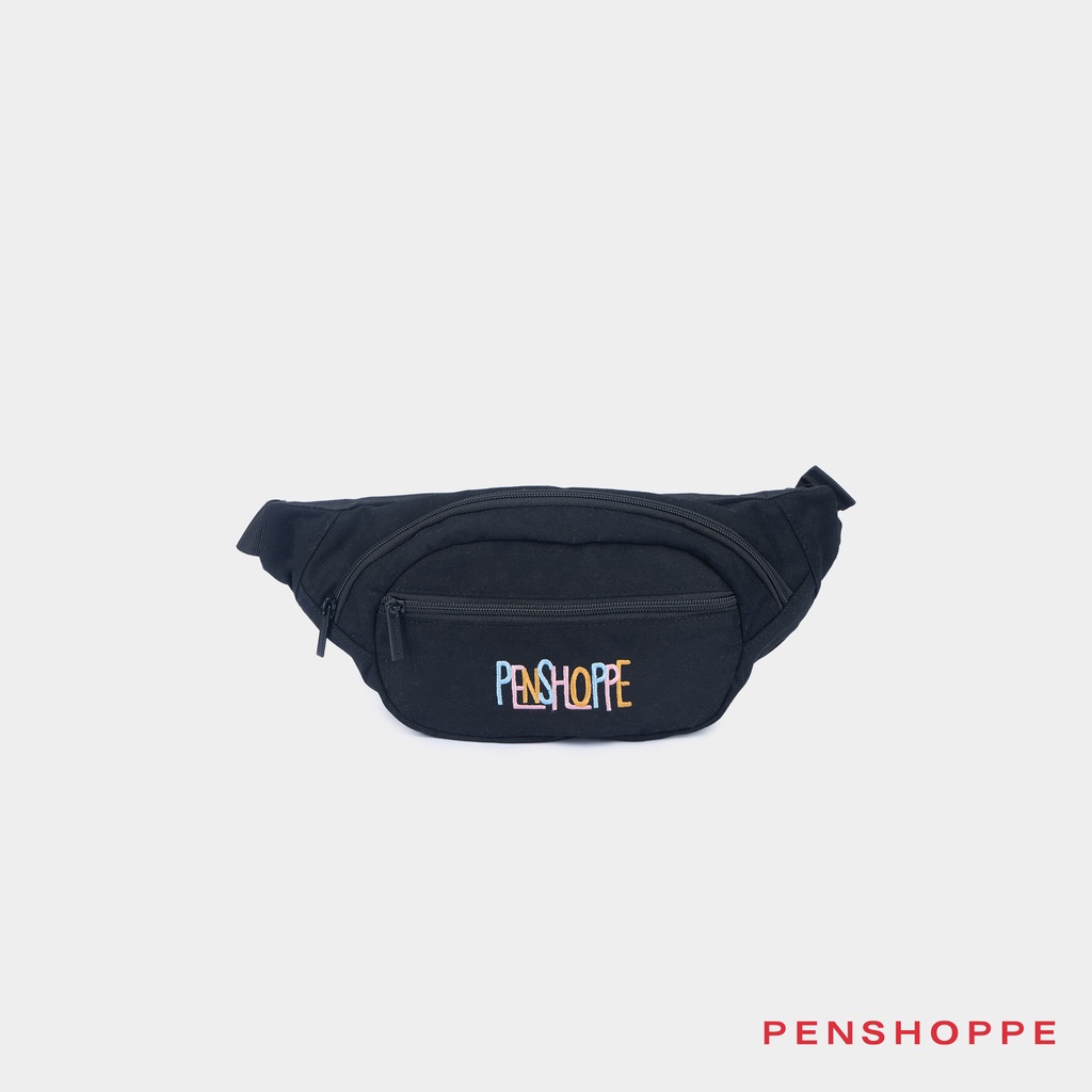 Penshoppe Waist Pack For Men Black Shopee Philippines