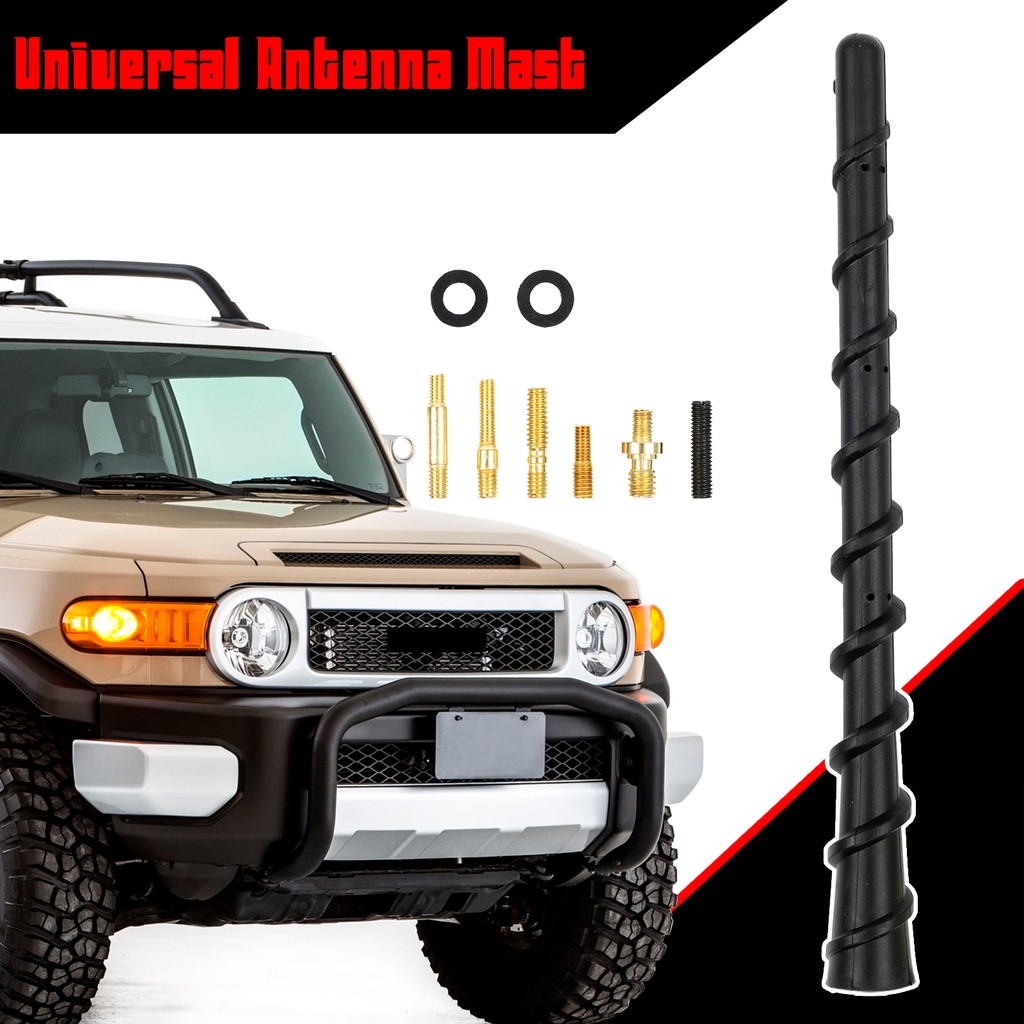 7Inch Universal Car Antenna Roof Mast Whip Stereo Radio FM/AM Signal ...