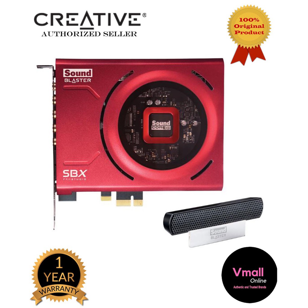 Creative Sound Blaster Z Pcie Gaming Sound Card With High Performance Headphone Amp And Beam