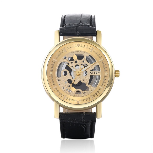 New Hollow Watch SOXY Brand Quartz Watch Men Luxury Man Hot
