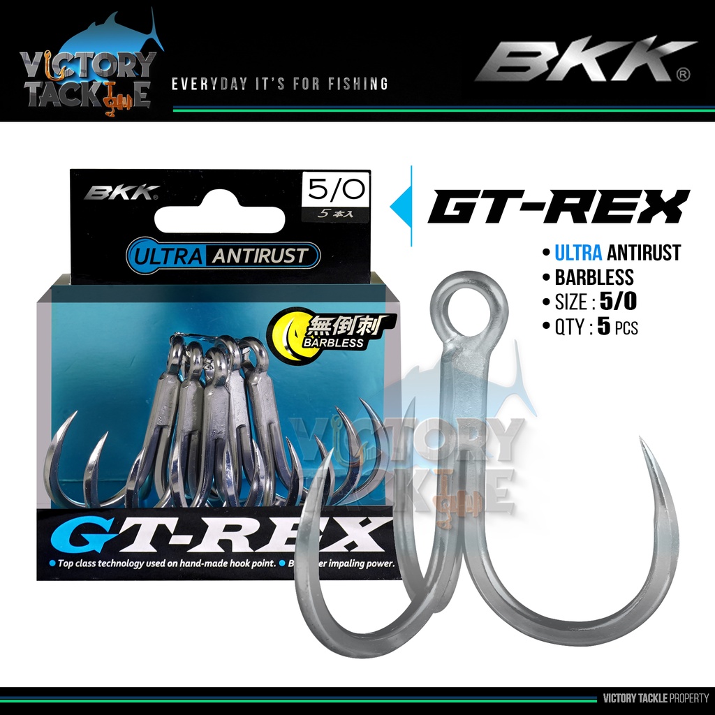Treble Hook Fishing Hook Bkk GTREX BL Shopee Philippines