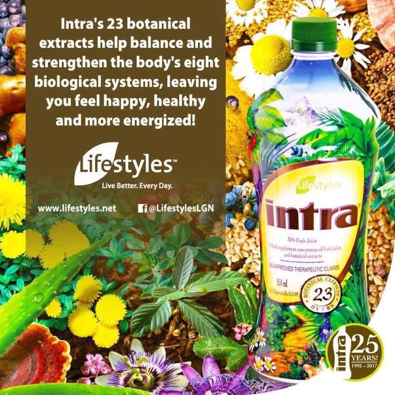 Lifestyles Intra Fruit Juice 950ml Shopee Philippines