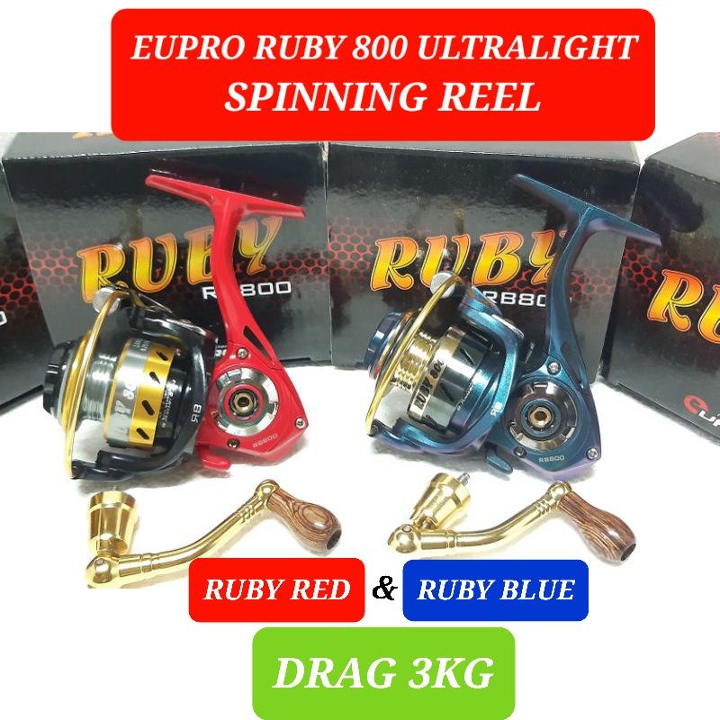 EUPRO RUBY RB 800 ULTRALIGHT SPINNING REEL | Shopee Philippines