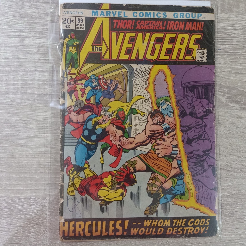 Avengers #99 (1972 Marvel) - Fr/G condition National diamond inset ...