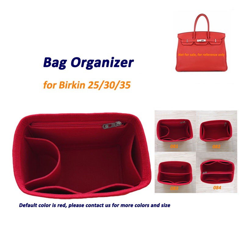 Birkin 25 Organizer Felt Purse Insert